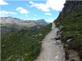 Lech da Sompunt - Rifugio Puez